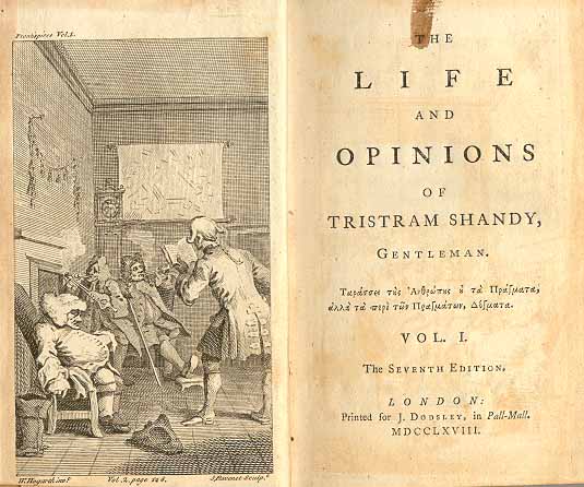 The Life and Opinions of Tristram Shandy, Gentleman by Laurence Sterne, vol. 1 (1759)